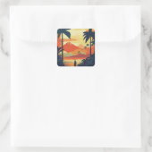 コスタリカ#2 スクエアシール (バッグ)