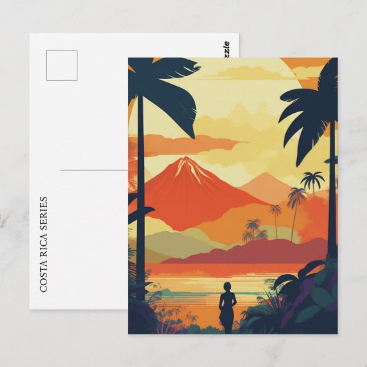 コスタリカ#2 ポストカード (正面/裏面)