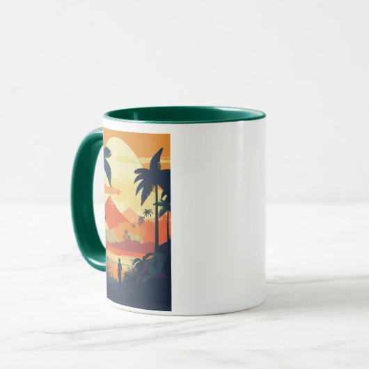 コスタリカ#2 マグカップ (正面左)