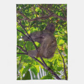 コスタリカ – Happy Lazy Sloth, Antonio Manuel NP キッチンタオル (縦)
