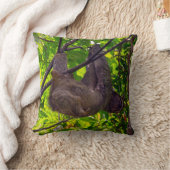 コスタリカ – Happy Lazy Sloth, Antonio Manuel NP クッション (ブランケット)