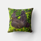 コスタリカ – Happy Lazy Sloth, Antonio Manuel NP クッション (裏面)