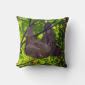 コスタリカ – Happy Lazy Sloth, Antonio Manuel NP クッション (正面)