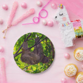 コスタリカ – Happy Lazy Sloth, Antonio Manuel NP ペーパープレート (パーティー)