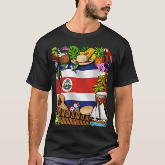 コスタリカ Tシャツ (正面)