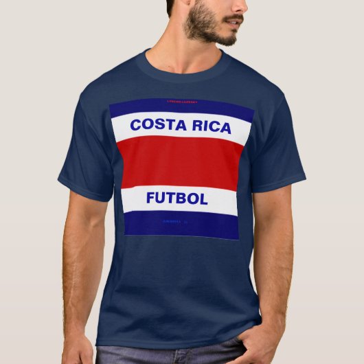 コスタリカFUTBOL Tシャツ (正面)