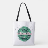 コスタリカPura Vidaのジャングルの記念品のトート トートバッグ (裏面)