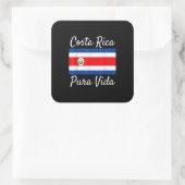 コスタリカVida Tシャツだ！美しい国民F スクエアシール (バッグ)