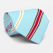 コスタリストライプカ国旗のネクタイ ネクタイ (ロール)