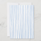 コスタルカジュアルディナーパーティの招待状 招待状 (裏面)