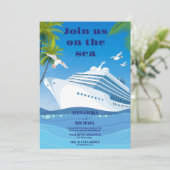 コスタルシースケープビーチクルーズ結婚ズ 招待状 (スタンド正面)