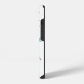 コスタルボホシーシェルウォーター色IPhoneケース iPhoneケース (左側面)