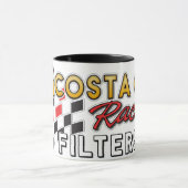 コスタ油レーシングフィルターツートーンマグ マグカップ (中央)