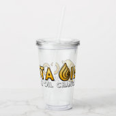 コスタ油企業のギフトタンブラー アクリルタンブラー (裏面)