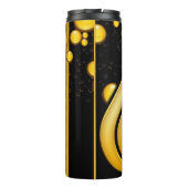 コスタ油油ドロップ及びストライプ熱タンブラー タンブラー (裏面)