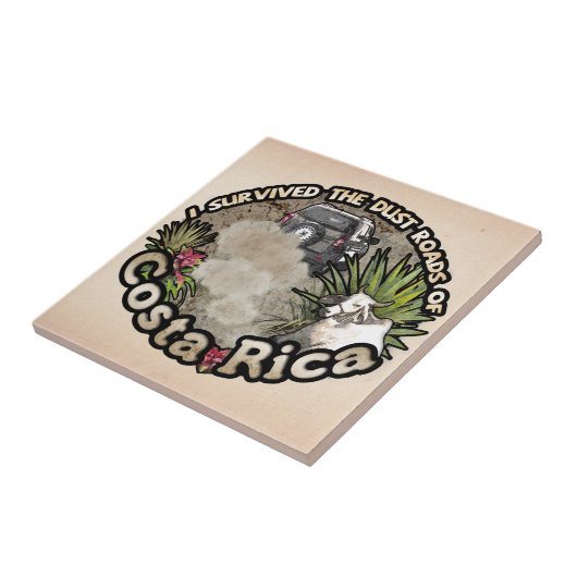 コスタ生き延びリカの砂塵の道 タイル (側面)