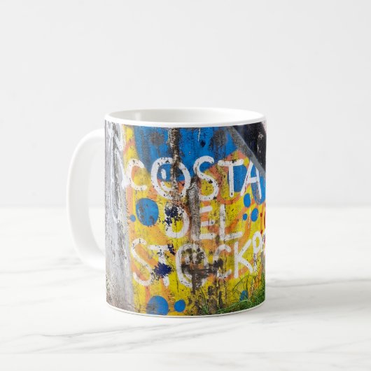 コスタ・デル・ストックポート コーヒーマグカップ (正面左)