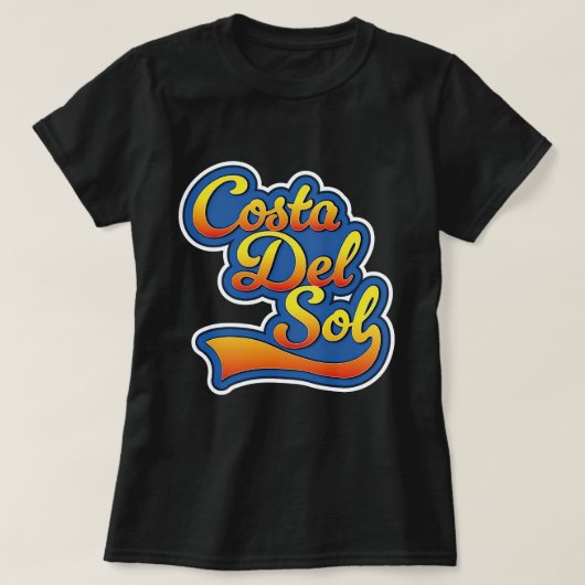 コスタ・デル・ソル ロゴ Tシャツ (デザイン正面)