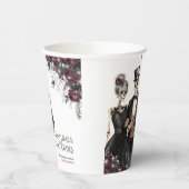 コスチュームとカクテルアダルトハローウィンパーティ 紙コップ (左)