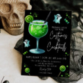 コスチュームとカクテルハローウィンパーティ招待状 招待状