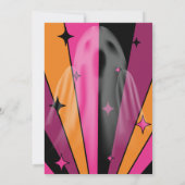 コスチュームとカクテルハローウィンパーティ招待状 招待状 (裏面)