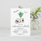 コスチュームとカクテルハローウィンパーティ 招待状 (スタンド正面)