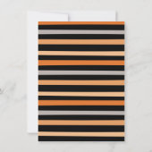 コスチュームとカクテルハローウィンパーティ 招待状 (裏面)