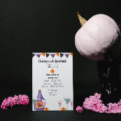 コスチュームとカクテルハローウィンパーティ 招待状