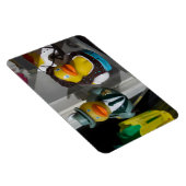 コスチュームのゴム伝統的アヒル マグネット (右側)