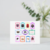 コスチュームはがき ポストカード (スタンド正面)