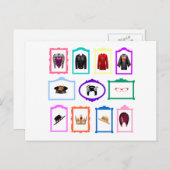 コスチュームはがき ポストカード (正面/裏面)