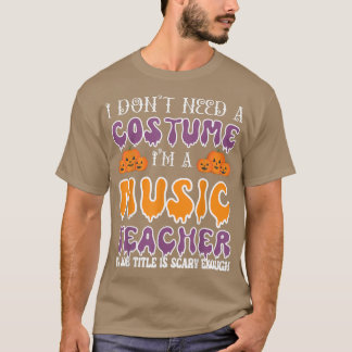 コスチュームは必要ない音楽先生アロー Tシャツ