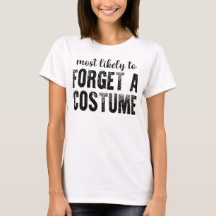 コスチュームを忘れがちハロウィン仮装 Tシャツ