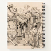 コスチュームを着たラクダ歩く ノートブック (裏面)