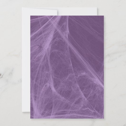 コスチュームキッズハローウィンパーティ招待状 招待状 (裏面)