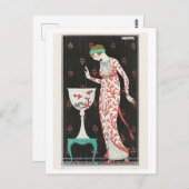 コスチュームズパリジェンズバイバービエ ポストカード (正面/裏面)