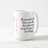 コスチュームデザイナーのマグ コーヒーマグカップ (正面右)