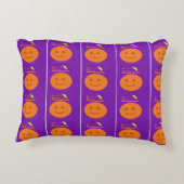コスチュームデザインかぼちゃアクセント枕 アクセントクッション (裏面)