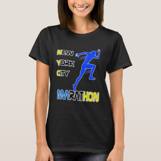 コスチュームニューヨークシティウルトラアマラソン十一月ルンニ Tシャツ