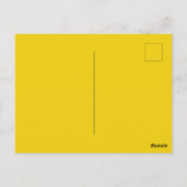 コスチュームハッピーハローウィンの可愛い森の動物 ポストカード (裏面)