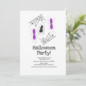 コスチュームハローウィンパーティスパイダードードル 招待状 (スタンド正面)