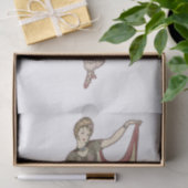 コスチュームパリジャン – ダンスドレス、デコパージュ 薄葉紙 (ギフト)