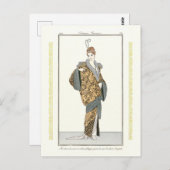 コスチュームパリジャン – マンテオデュソワール葉書 ポストカード (正面/裏面)