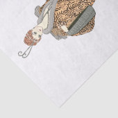 コスチュームパリジャン – Manteau du soir, Decopage 薄葉紙 (詳細)