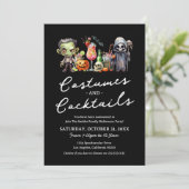 コスチューム&カクテルアダルトハローウィンパーティ 招待状 (スタンド正面)