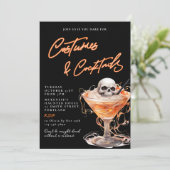 コスチューム&カクテルアダルトハローウィンパーティ 招待状 (スタンド正面)