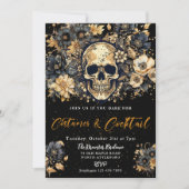 コスチューム&カクテルハローウィンパーティ招待状 招待状 (正面)