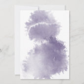 コスチューム&カクテルハローウィンパーティ水彩 招待状 (裏面)