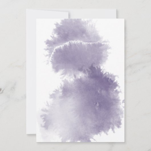 コスチューム&カクテルハローウィンパーティ水彩 招待状 (裏面)