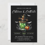 コスチューム&カクテルハローウィンパーティ 招待状 (正面)